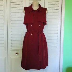 Ovi Wine Burgundy Dress sz small